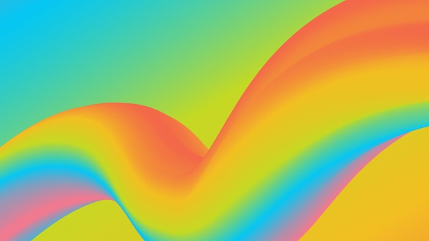 Rainbow abstract background