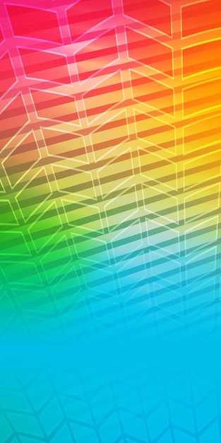 Rainbow background blur glowing effect up arrow