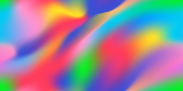 Rainbow colorful holo abstract seamless pattern Iridescent holographic backdrop