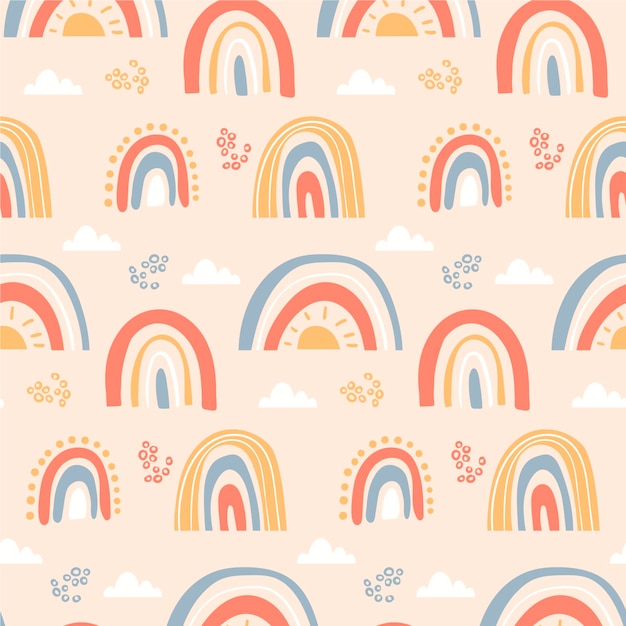 Rainbow pattern design