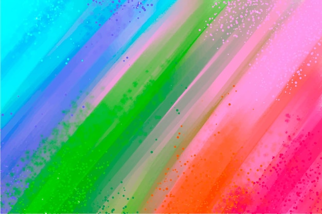 Rainbow watercolor background background for a banner