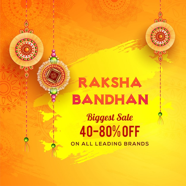 Raksha Bandhan Biggest Sale banner 