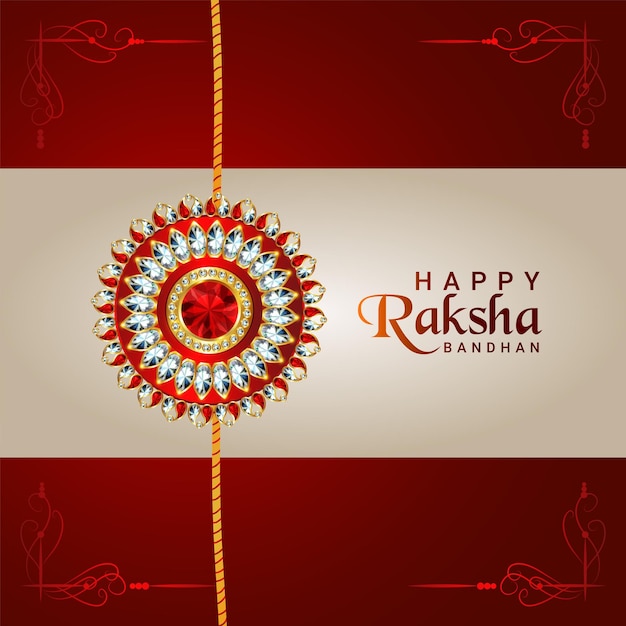 Raksha bandhan indian festival celebration background