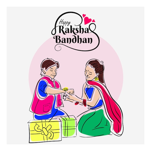 Raksha Bandhan Weaving Memories of Togetherness Happy Raksha Bandhan