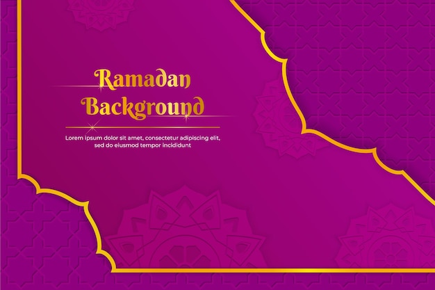 Ramadan background gradient purple color Eid alFitr luxury background