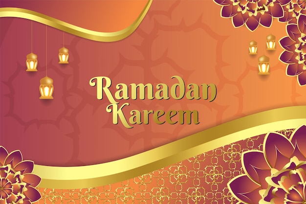 Ramadan background Islamic style