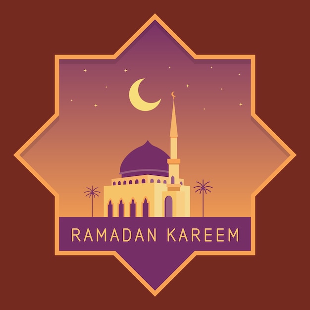 Ramadan celebration design concept