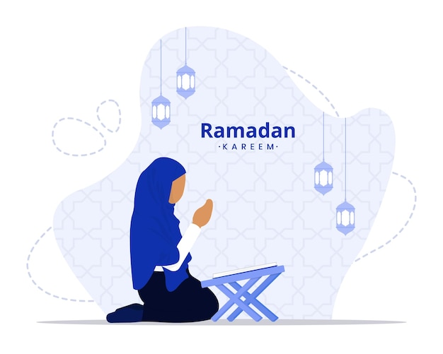 Ramadan concept illustration