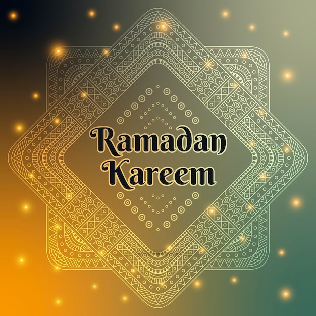 Ramadan ethnic oriental background template