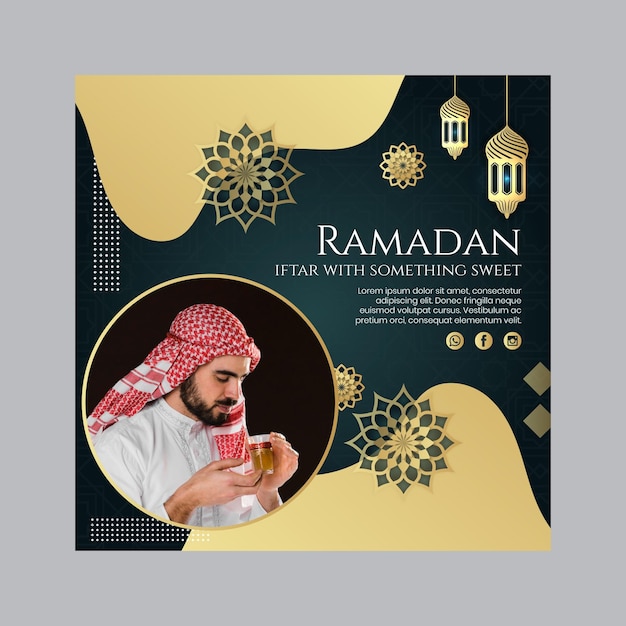 Ramadan flyer template