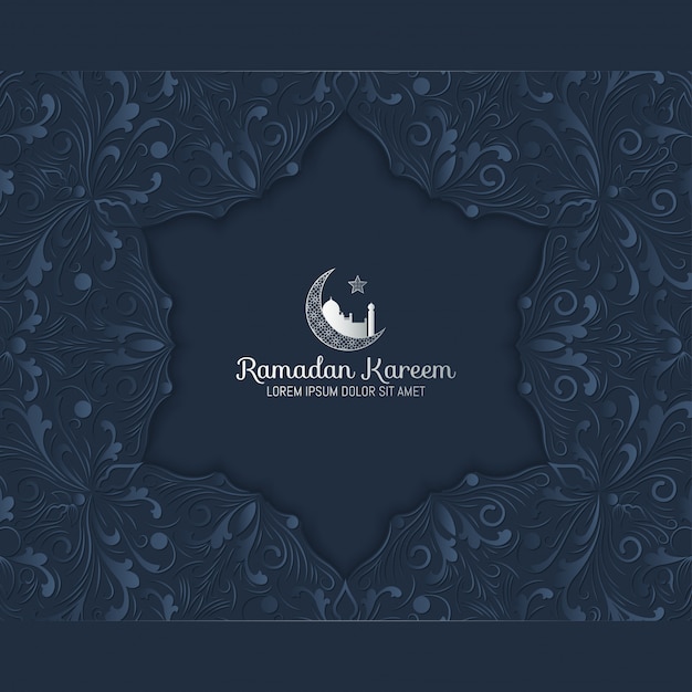 Ramadan kareem background design