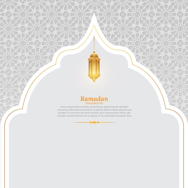 Ramadan kareem background luxury background with arabic characteristic decoration suitable greeting