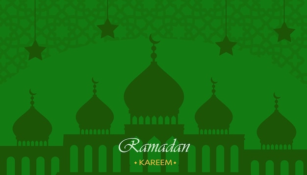 Ramadan kareem banner background islamic