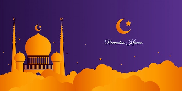 Ramadan kareem elegant background