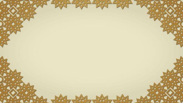 Ramadan kareem gold background template free vectorxDxA