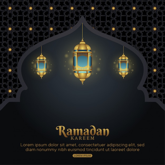 Ramadan Kareem greeting card islamic 