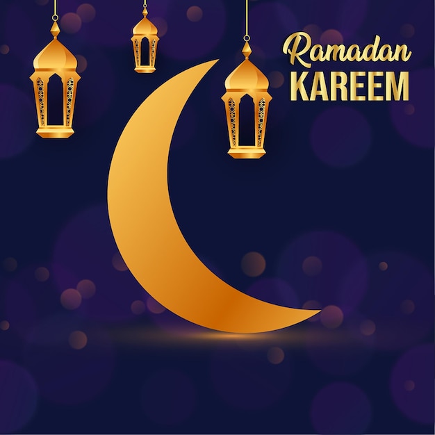 Ramadan kareem illustration design