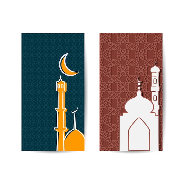 Ramadan kareem islamic background Abstract background with traditional ornament Vector illustration islamic background banner