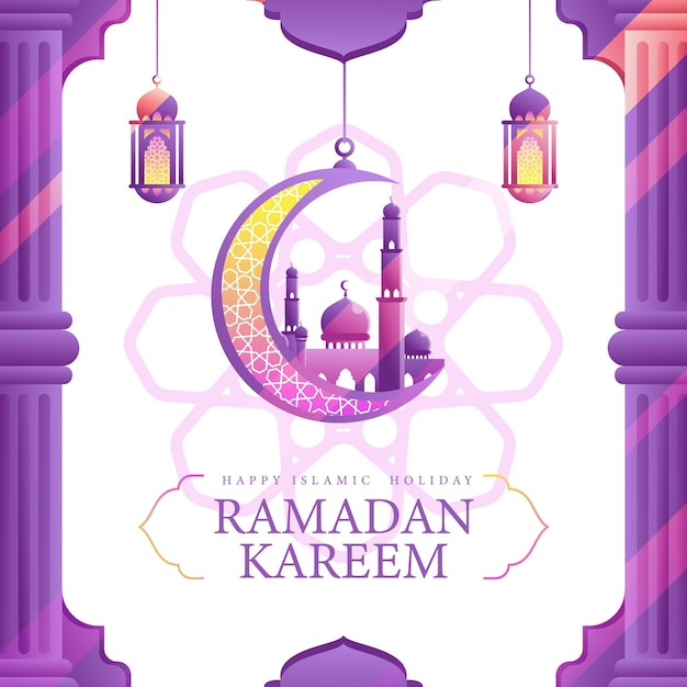 Ramadan kareem poster design