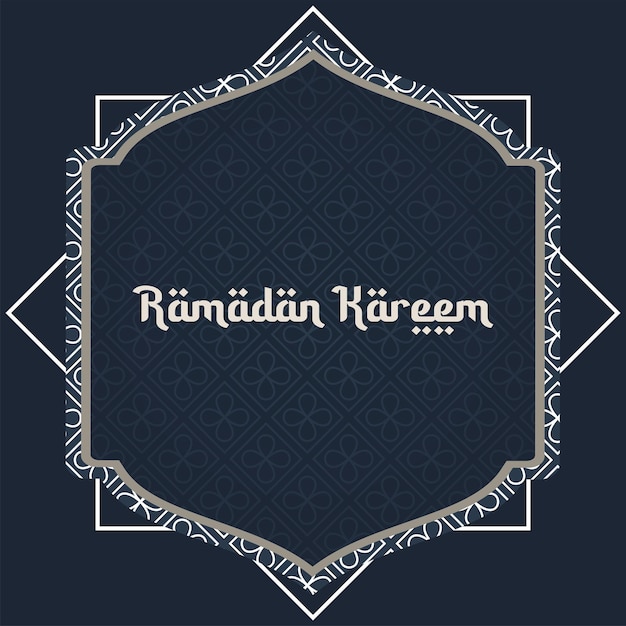 Ramadan kareem, Ramadhan Kareem template background, Design with, lantern, mosque, vector