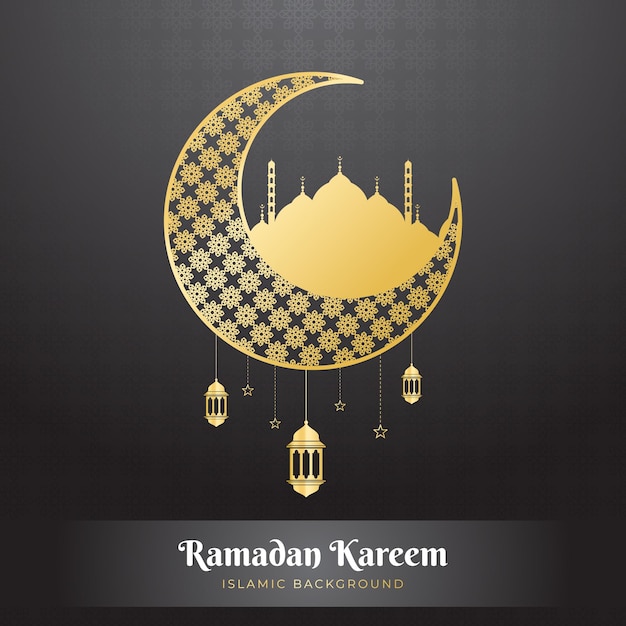 Ramadan kareem social media banner or instagram post template