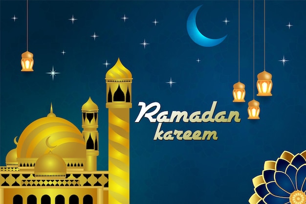 Ramadan kareem stylish Islamic background