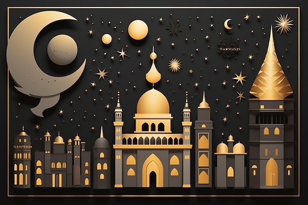 Ramadan Kareem Vector Clip Art