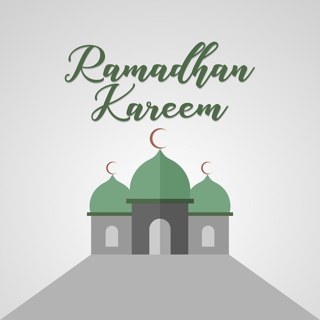 Ramadan Kareem vector illustration design Premium