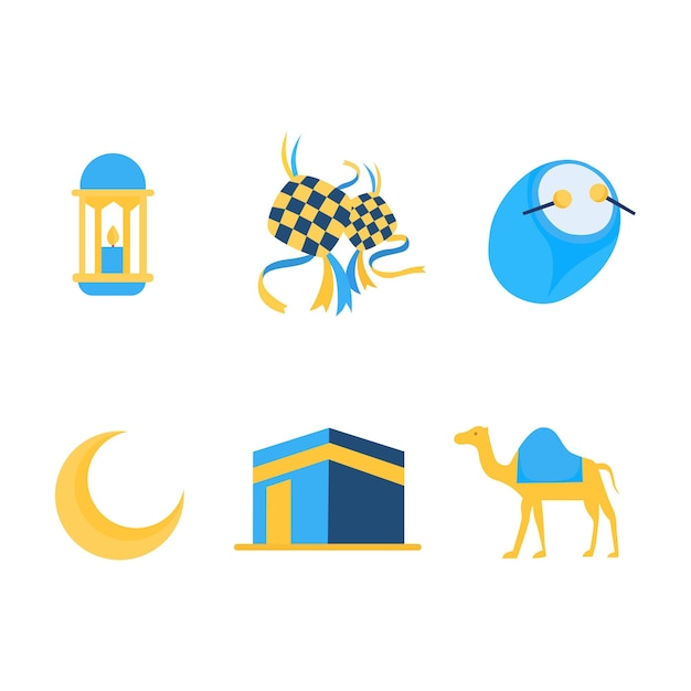 ramadan object vector set design