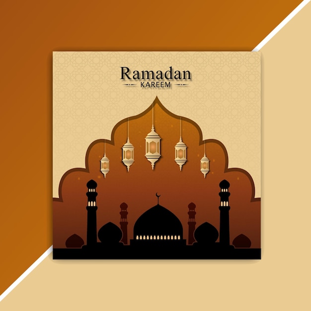 Ramadan Post Design banner Ramadan Kareem Banner Ramadan Kareem Islamic Post Design vector