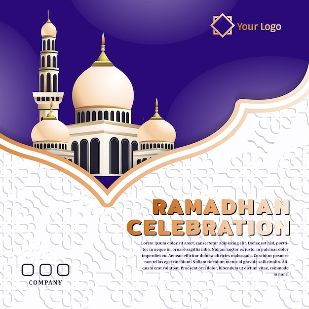 Ramadan poster design Ramadan holiday celebration