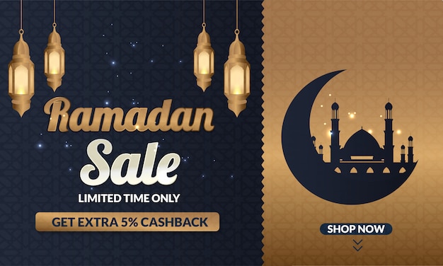 Ramadan Sale banner for social media post