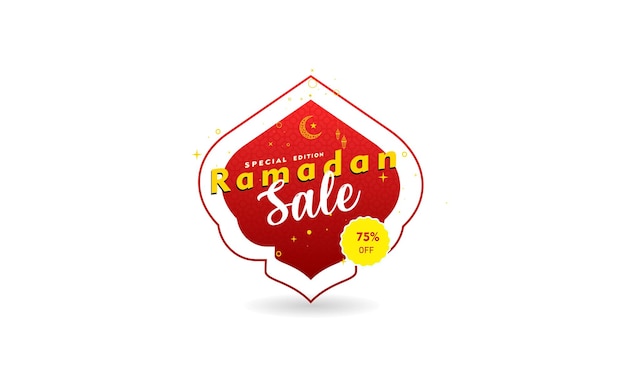 Ramadan sale social media banner discount template design for business promotion