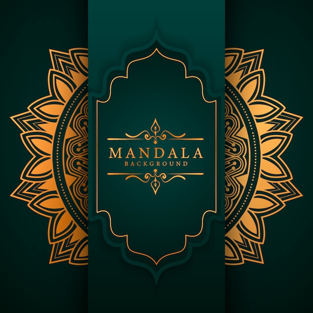 Ramadan Style Luxury elegant mandala background