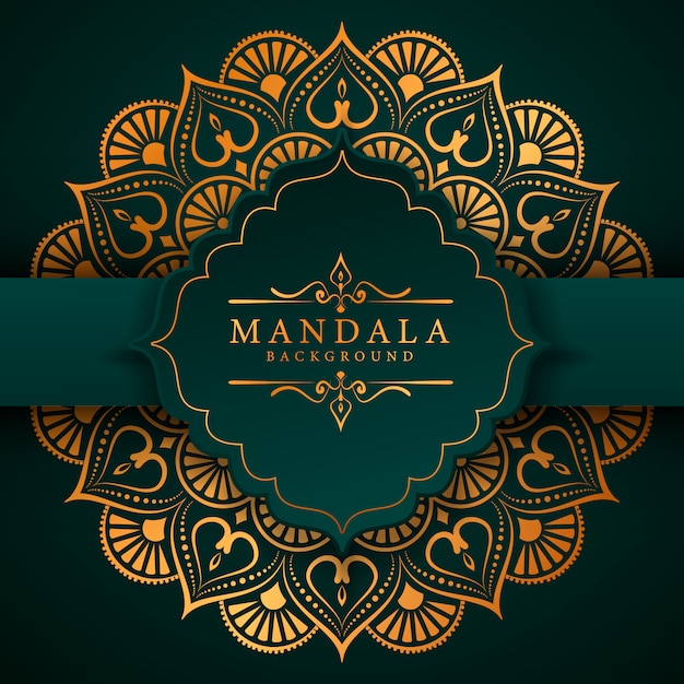 Ramadan Style Luxury elegant mandala background