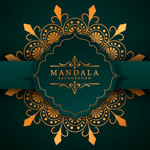 Ramadan Style Luxury elegant mandala background