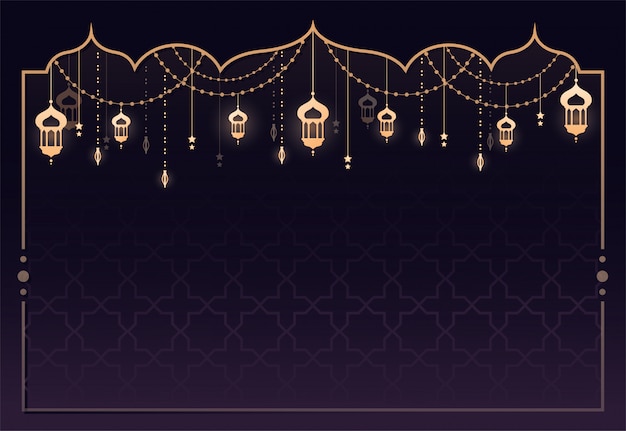 Ramadhan kareem background design