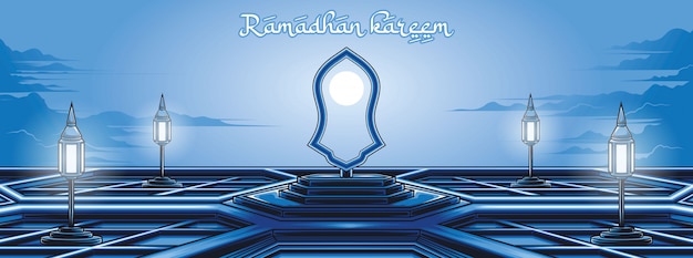 Ramadhan kareem illustration  