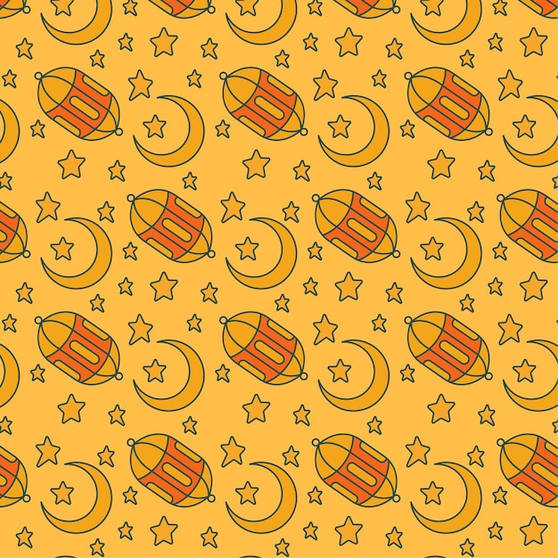 Ramadhan Seamless Pattern