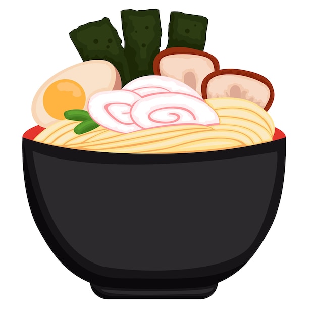 Ramen clipart vector lunch