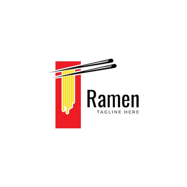 Ramen Logo Design Illustration