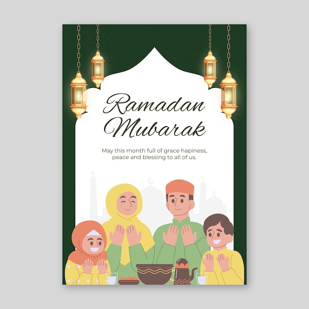 Ramzan Mubarak Poster Design