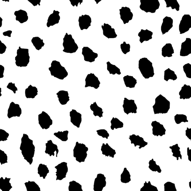 Random blob organic pattern. Amorphous geometric shapes seamless background.