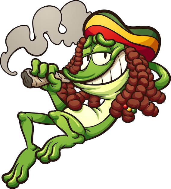 rasta frog