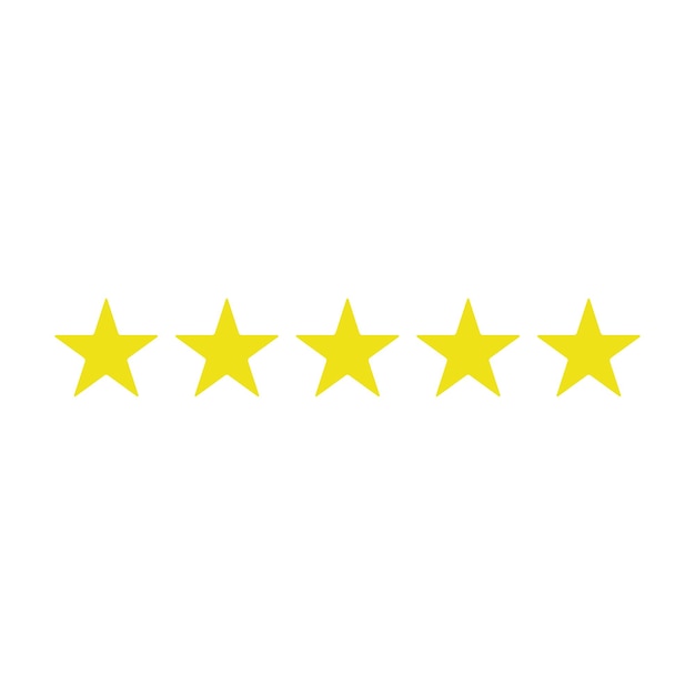 rating star icon vector template illustration logo design