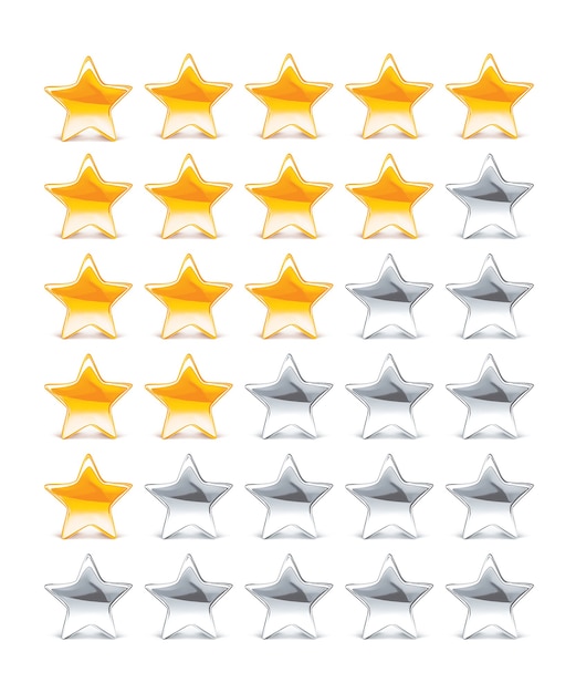 Rating Stars  illustration