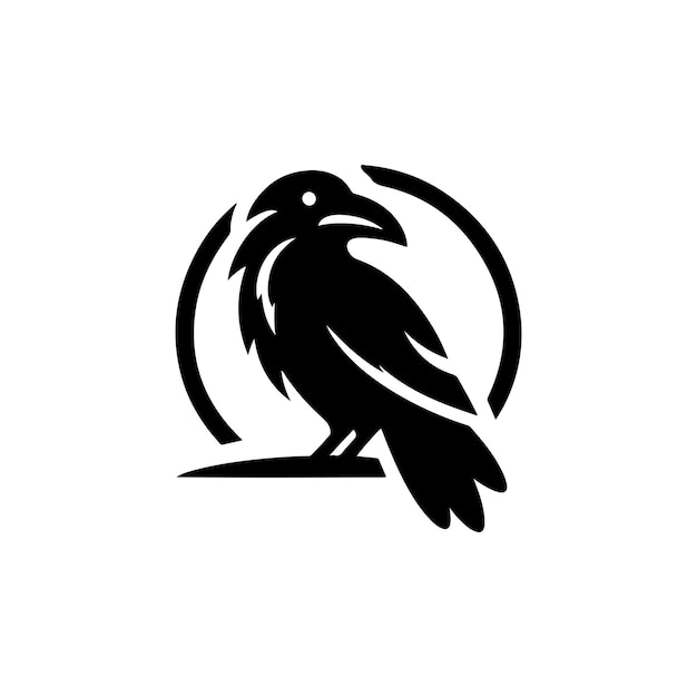 raven logo design