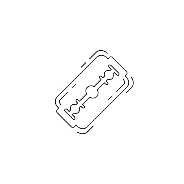 Razor Blade line icon Razor Blade thin line icon