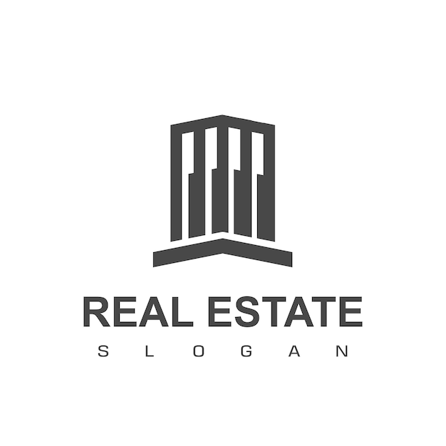 Real Estate And Apartment Logo Template