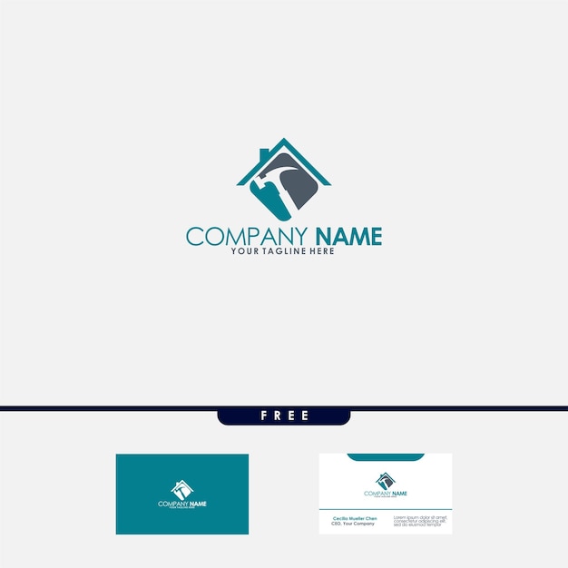 Real Estate, Building and Construction Logo